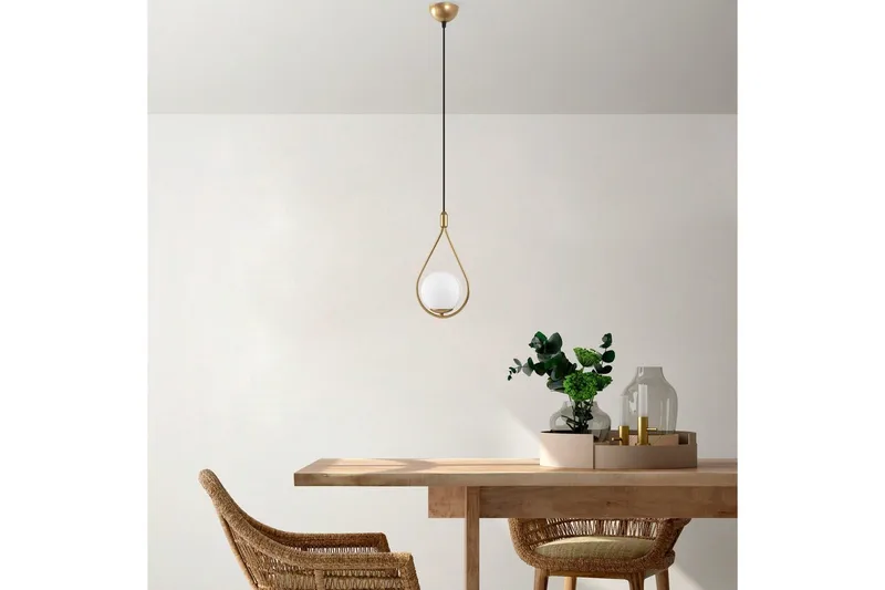 Loftlampe Ranpal Single Rany - Guld - Belysning - Lamper & indendørsbelysning - Loftlampe - Pendellamper & hængelamper