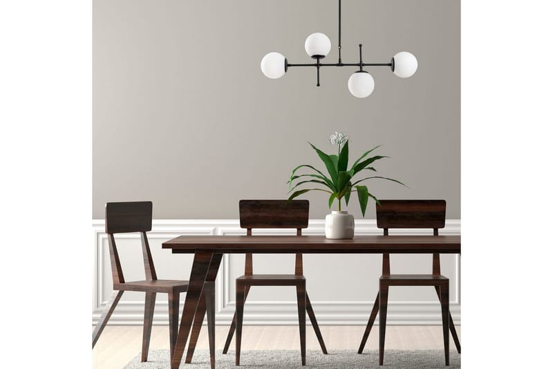 Loftlampe Ranpal Sort - Sort - Belysning - Lamper & indendørsbelysning - Loftlampe - Pendellamper & hængelamper