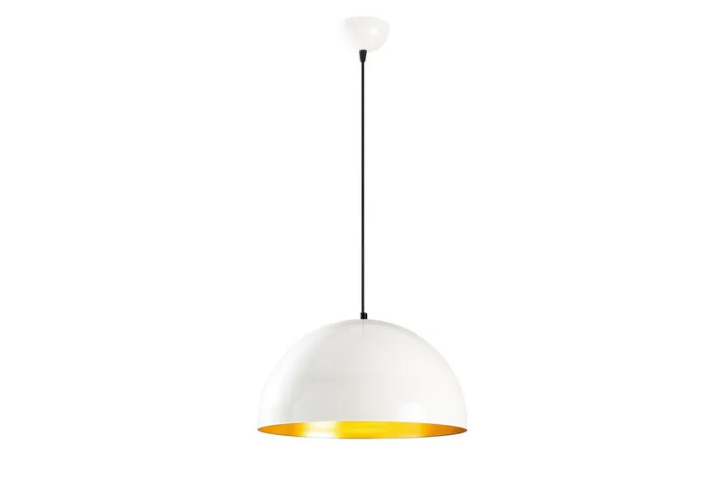 Loftlampe Rantesh Hvid, 40 x 40 cm