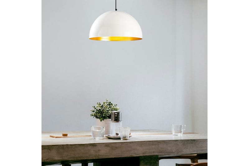 Loftlampe Rantesh Hvid - 40 x 40 cm - Belysning - Lamper & indendørsbelysning - Loftlampe - Pendellamper & hængelamper