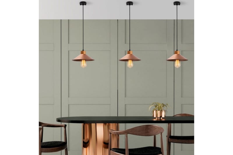 Loftlampe Rate 3 Kobber - Kobber - Belysning - Lamper & indendørsbelysning - Loftlampe - Pendellamper & hængelamper