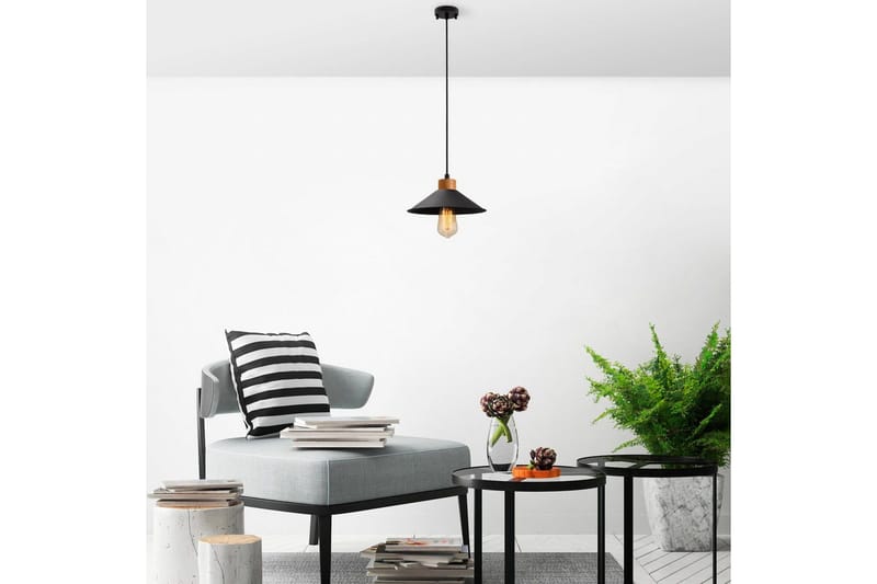 Loftlampe Rate 3 Sort - Sort - Belysning - Lamper & indendørsbelysning - Loftlampe - Pendellamper & hængelamper