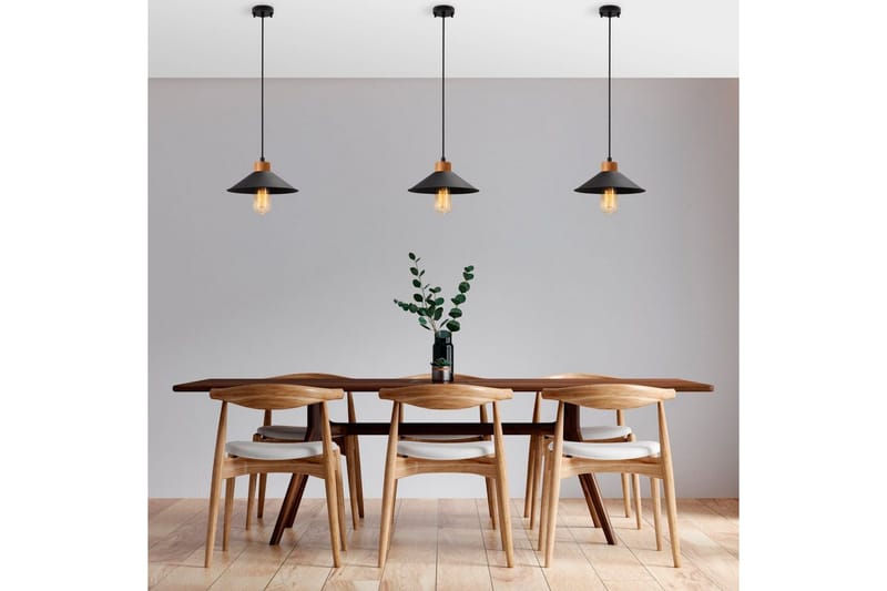 Loftlampe Rate 3 Sort - Sort - Belysning - Lamper & indendørsbelysning - Loftlampe - Pendellamper & hængelamper