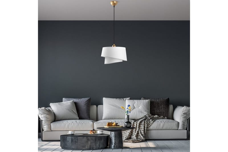 Loftlampe Ravougrad Hvid - Hvid - Belysning - Lamper & indendørsbelysning - Loftlampe - Pendellamper & hængelamper