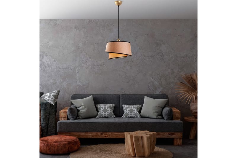 Loftlampe Ravougrad Lys Brun - Lys Brun - Belysning - Lamper & indendørsbelysning - Loftlampe - Pendellamper & hængelamper