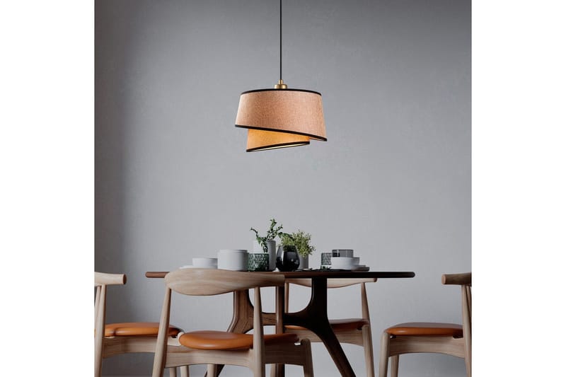 Loftlampe Ravougrad Lys Brun - Lys Brun - Belysning - Lamper & indendørsbelysning - Loftlampe - Pendellamper & hængelamper
