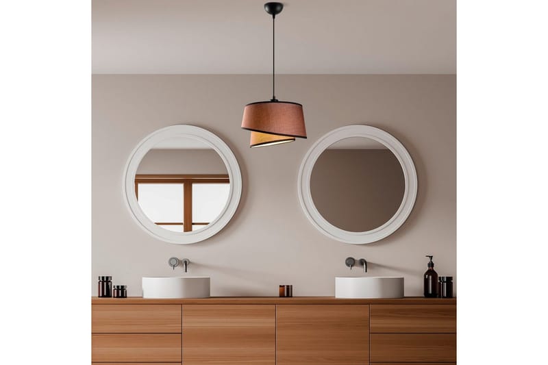 Loftlampe Ravougrad Mørk Brun - Mørk Brun - Belysning - Lamper & indendørsbelysning - Loftlampe - Pendellamper & hængelamper