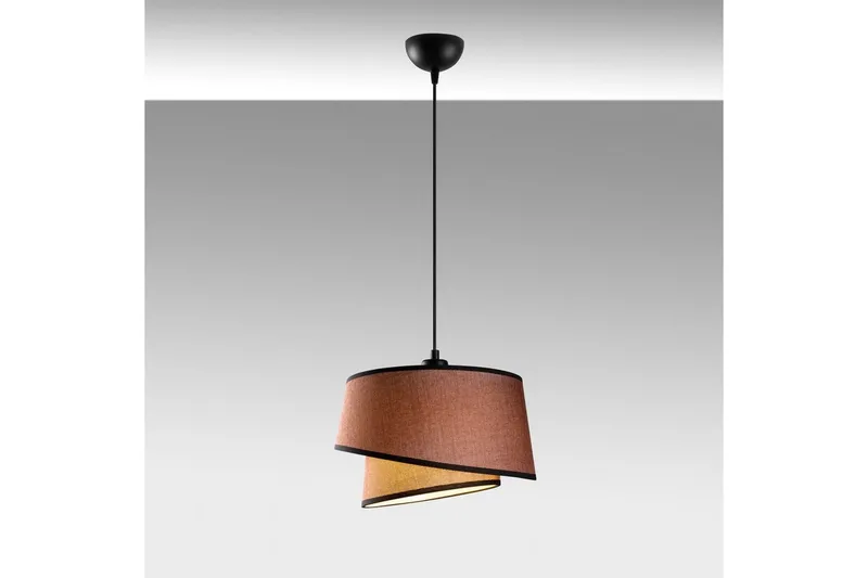 Loftlampe Ravougrad Mørk Brun - Mørk Brun - Belysning - Lamper & indendørsbelysning - Loftlampe - Pendellamper & hængelamper