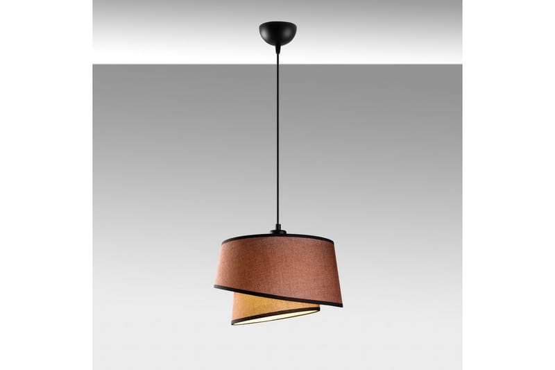 Loftlampe Ravougrad Mørk Brun - Mørk Brun - Belysning - Lamper & indendørsbelysning - Loftlampe - Pendellamper & hængelamper