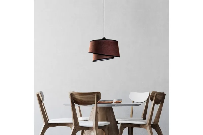 Loftlampe Ravougrad Mørk Brun - Mørk Brun - Belysning - Lamper & indendørsbelysning - Loftlampe - Pendellamper & hængelamper