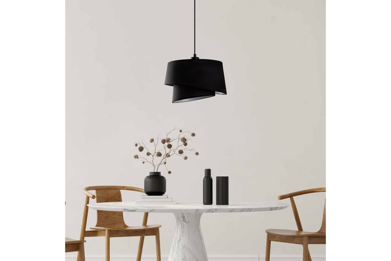 Loftlampe Ravougrad Sort - Sort - Belysning - Lamper & indendørsbelysning - Loftlampe - Pendellamper & hængelamper
