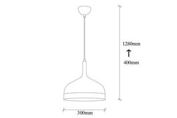 Loftlampe Revan Sort / Rany - Guld/Sort - Belysning - Lamper & indendørsbelysning - Loftlampe - Pendellamper & hængelamper