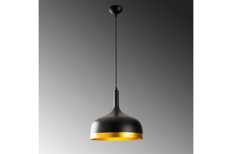 Loftlampe Revan Sort / Rany - Guld/Sort - Belysning - Lamper & indendørsbelysning - Loftlampe - Pendellamper & hængelamper
