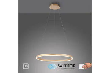 Loftlampe Ritus - 58,5x120x58,5 cm, Messing Mat - Belysning - Lamper & indendørsbelysning - Loftlampe - Pendellamper & hængelamper
