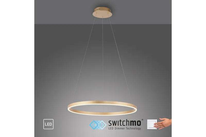 Loftlampe Ritus - 58,5x120x58,5 cm, Messing Mat - Belysning - Lamper & indendørsbelysning - Loftlampe - Pendellamper & hængelamper