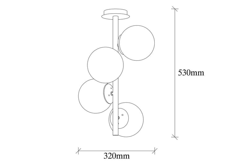 Loftlampe Rysta Rany - Rany - Belysning - Lamper & indendørsbelysning - Loftlampe - Pendellamper & hængelamper