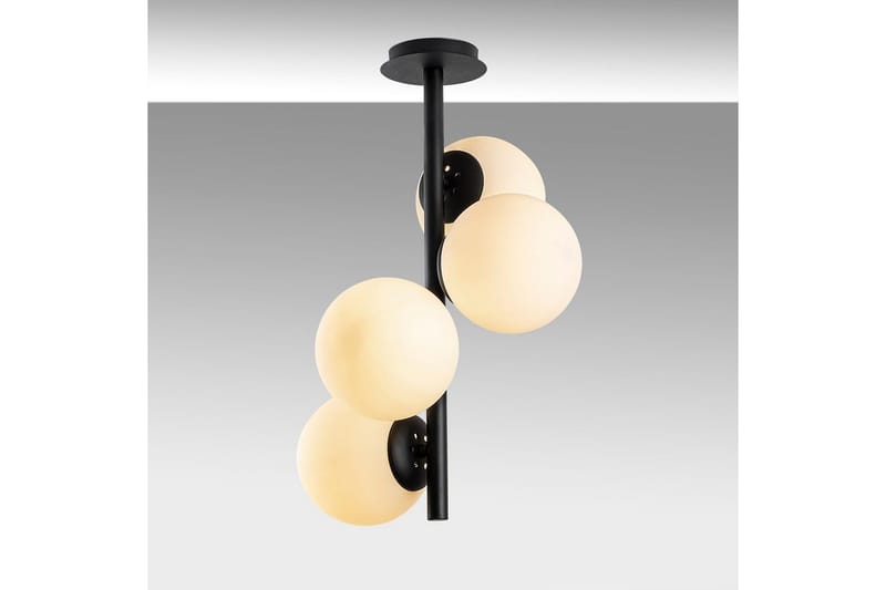 Loftlampe Rysta Sort - Sort - Belysning - Lamper & indendørsbelysning - Loftlampe - Pendellamper & hængelamper