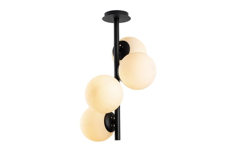 Loftlampe Rysta Sort - Sort - Belysning - Lamper & indendørsbelysning - Loftlampe - Pendellamper & hængelamper