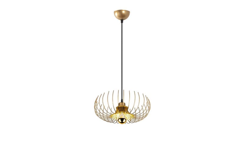 Loftlampe Sadortel Rany, Guld