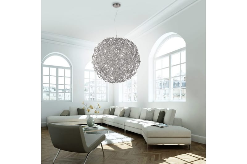 Loftlampe Sarea - Sølvfarvet - Belysning - Lamper & indendørsbelysning - Loftlampe - Pendellamper & hængelamper