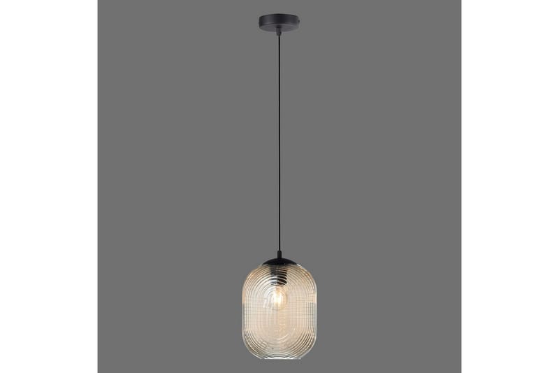Loftlampe Shitake - 20x150x20 cm, Amberfarvet - Belysning - Lamper & indendørsbelysning - Loftlampe - Pendellamper & hængelamper