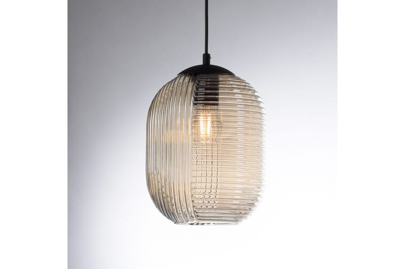 Loftlampe Shitake - 20x150x20 cm, Amberfarvet - Belysning - Lamper & indendørsbelysning - Loftlampe - Pendellamper & hængelamper