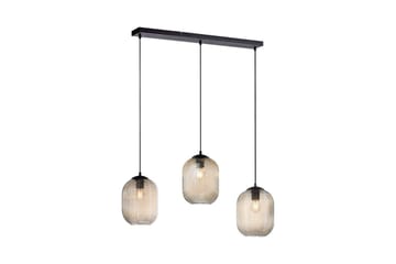 Loftlampe Shitake - 20x150x90 cm, Amberfarvet - Belysning - Lamper & indendørsbelysning - Loftlampe - Pendellamper & hængelamper
