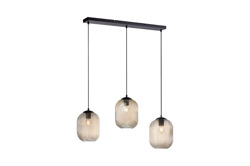 Loftlampe Shitake - 20x150x90 cm, Amberfarvet - Belysning - Lamper & indendørsbelysning - Loftlampe - Pendellamper & hængelamper