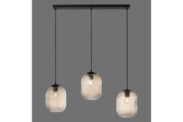 Loftlampe Shitake - 20x150x90 cm, Amberfarvet - Belysning - Lamper & indendørsbelysning - Loftlampe - Pendellamper & hængelamper