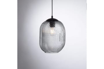 Loftlampe Shitake - 20x150x90 cm, Røget farvet - Belysning - Lamper & indendørsbelysning - Loftlampe - Pendellamper & hængelamper