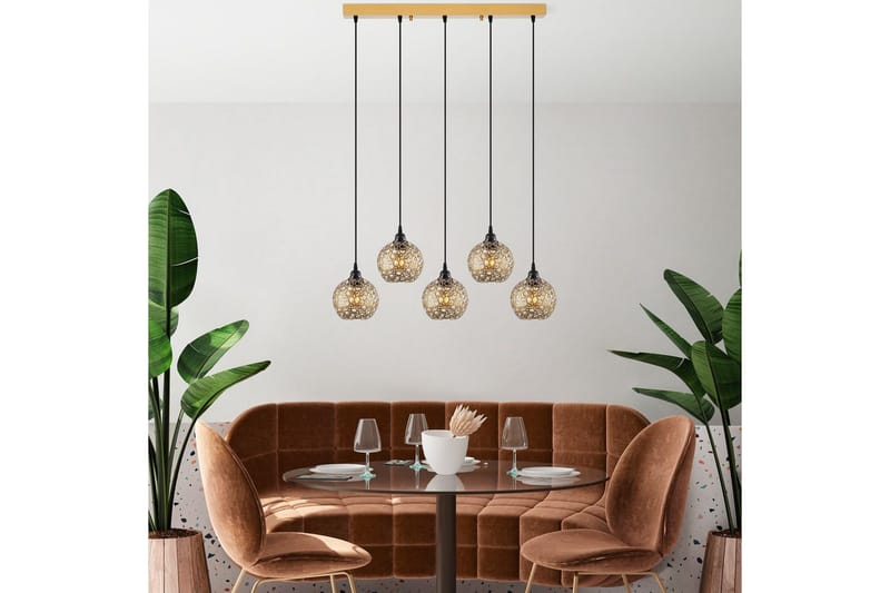 Loftlampe Silen Triple Rany - Guld - Belysning - Lamper & indendørsbelysning - Loftlampe - Pendellamper & hængelamper