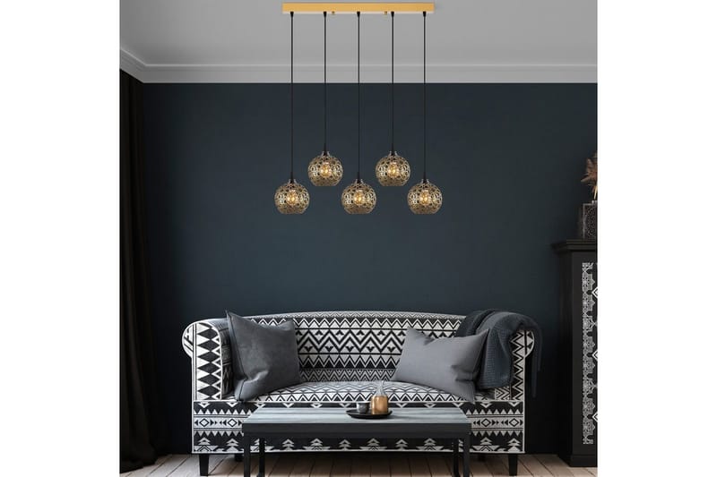 Loftlampe Silen Triple Rany - Guld - Belysning - Lamper & indendørsbelysning - Loftlampe - Pendellamper & hængelamper