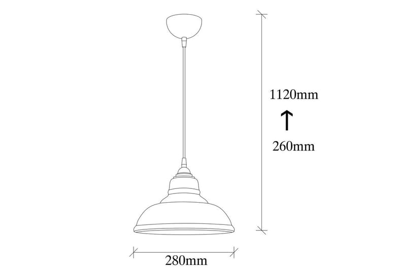 Loftlampe Sondar Sort - Sort - Belysning - Lamper & indendørsbelysning - Loftlampe - Pendellamper & hængelamper