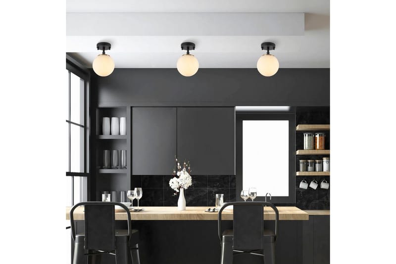 Loftlampe Sone Sort / Antik - Sort / Antik - Belysning - Lamper & indendørsbelysning - Loftlampe - Pendellamper & hængelamper