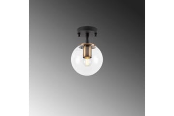 Loftlampe Sone Sort / Antik / Transparent - Sort / Antik / Transparent - Belysning - Lamper & indendørsbelysning - Loftlampe - Pendellamper & hængelamper