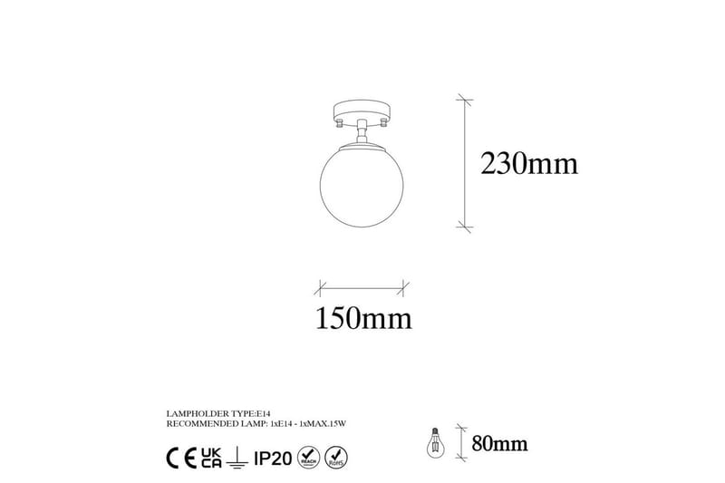 Loftlampe Sone Sort / Antik / Transparent - Sort / Antik / Transparent - Belysning - Lamper & indendørsbelysning - Loftlampe - Pendellamper & hængelamper