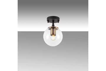 Loftlampe Sone Sort / Antik / Transparent - Sort / Antik / Transparent - Belysning - Lamper & indendørsbelysning - Loftlampe - Pendellamper & hængelamper