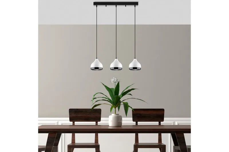 Loftlampe Sood Hvid / Sølv - Hvid / Sølv - Belysning - Lamper & indendørsbelysning - Loftlampe - Pendellamper & hængelamper