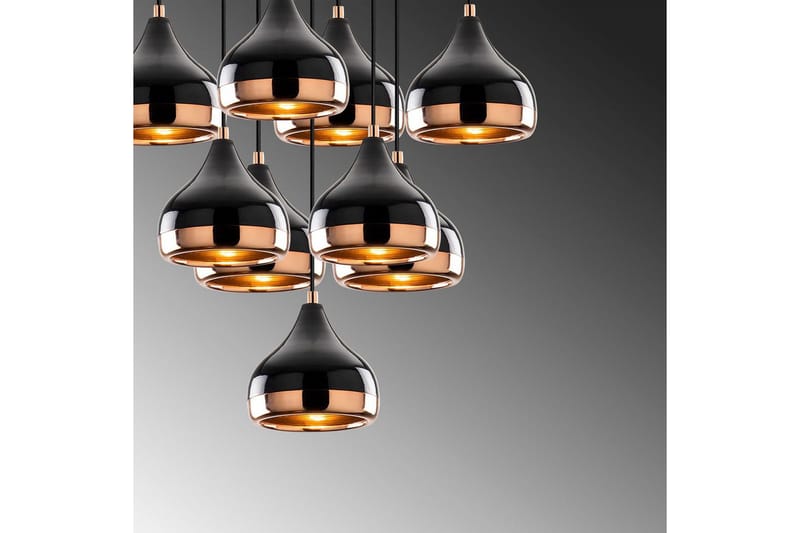 Loftlampe Soodn Sort / Kobber - Sort - Belysning - Lamper & indendørsbelysning - Loftlampe - Pendellamper & hængelamper