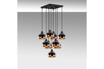 Loftlampe Soodn Sort / Kobber - Sort - Belysning - Lamper & indendørsbelysning - Loftlampe - Pendellamper & hængelamper