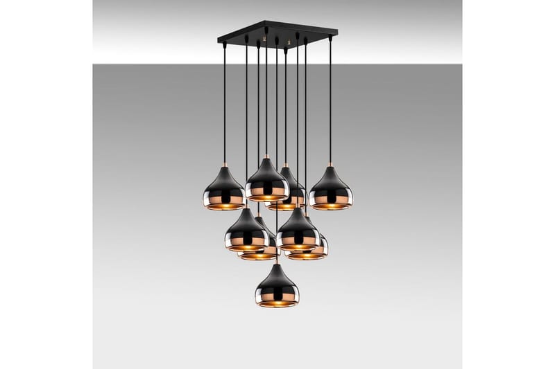 Loftlampe Soodn Sort / Kobber - Sort - Belysning - Lamper & indendørsbelysning - Loftlampe - Pendellamper & hængelamper