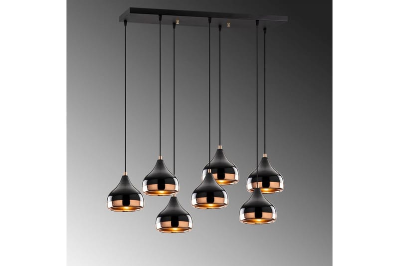 Loftlampe Soodn Sort / Kobber - Sort - Belysning - Lamper & indendørsbelysning - Loftlampe - Pendellamper & hængelamper