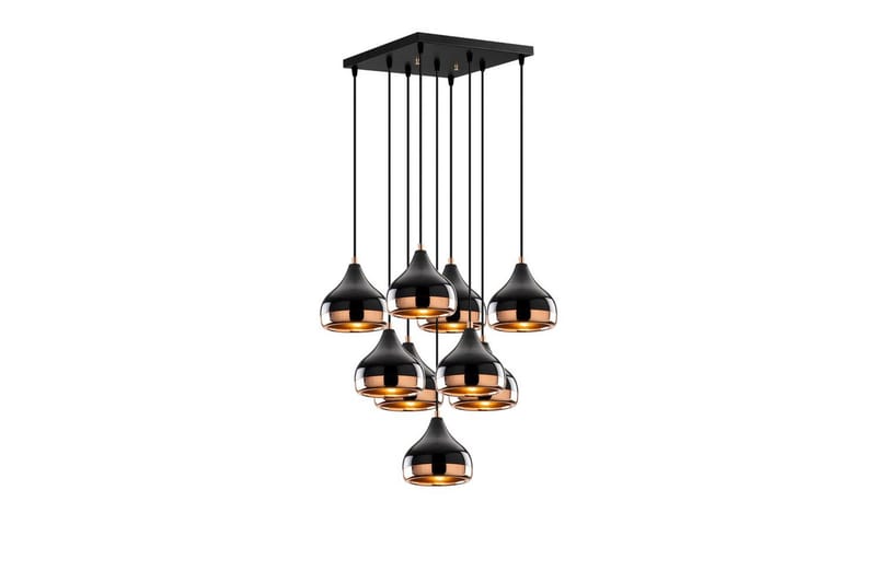 Loftlampe Soodn Sort / Kobber - Sort - Belysning - Lamper & indendørsbelysning - Loftlampe - Pendellamper & hængelamper