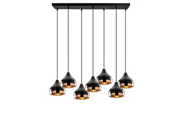 Loftlampe Soodn Sort / Kobber - Sort - Belysning - Lamper & indendørsbelysning - Loftlampe - Pendellamper & hængelamper