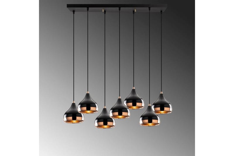 Loftlampe Soodn Sort / Kobber - Sort - Belysning - Lamper & indendørsbelysning - Loftlampe - Pendellamper & hængelamper