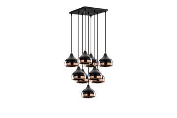 Loftlampe Soodn Sort / Kobber - Sort - Belysning - Lamper & indendørsbelysning - Loftlampe - Pendellamper & hængelamper