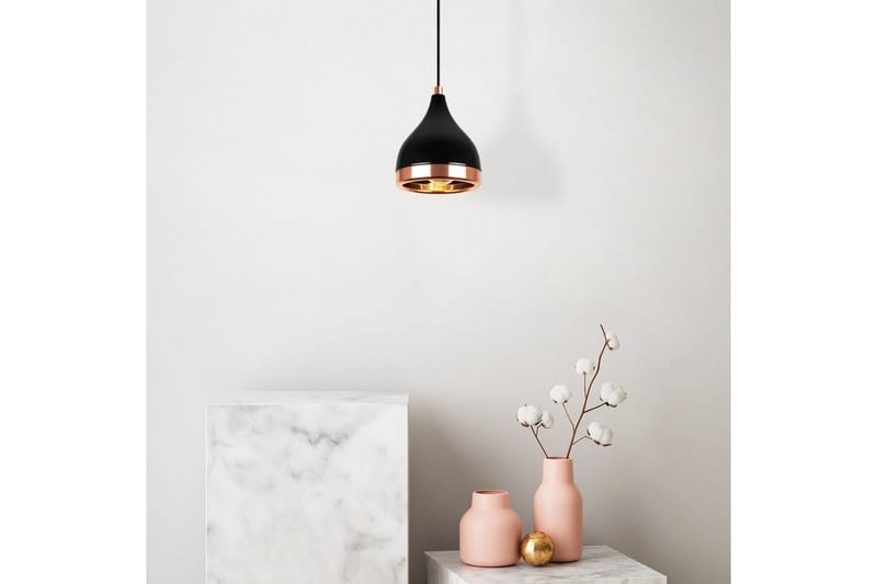 Loftlampe Soodne Sort / Kobber - Kobber/Sort - Belysning - Lamper & indendørsbelysning - Loftlampe - Pendellamper & hængelamper