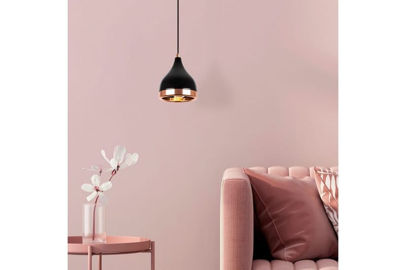 Loftlampe Soodne Sort / Kobber - Kobber/Sort - Belysning - Lamper & indendørsbelysning - Loftlampe - Pendellamper & hængelamper