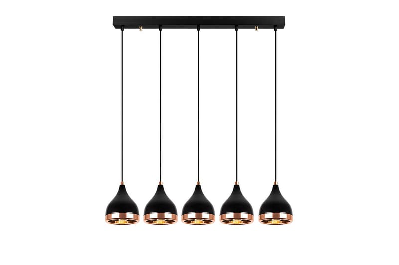 Loftlampe Soodne Sort / Kobber - Kobber/Sort - Belysning - Lamper & indendørsbelysning - Loftlampe - Pendellamper & hængelamper