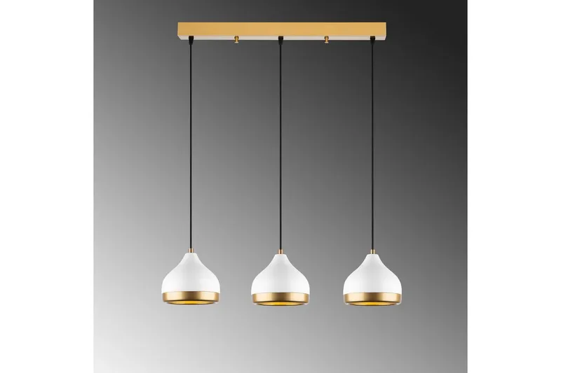 Loftlampe Soodni Tre Horisont Hvid - Hvid - Belysning - Lamper & indendørsbelysning - Loftlampe - Pendellamper & hængelamper